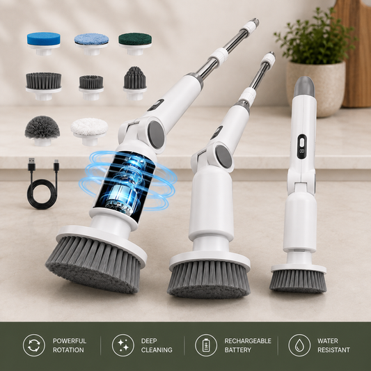 Joomy™ 8-in-1 Electric Spin Scrubber